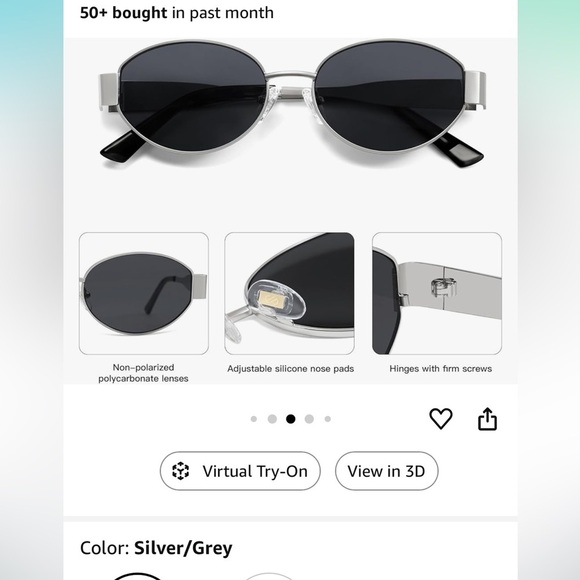 Stylish SOJOS Retro Oval Sunglasses – UV400 Protection for Women - Picture 3 of 7